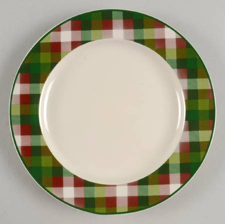 Winter Scenic Salad Plate