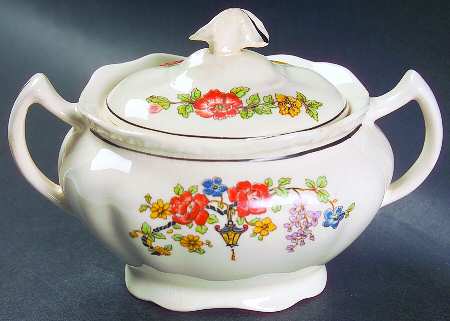 HAR136 Sugar Bowl & Lid