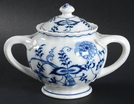 Blue Danube Sugar Bowl & Lid