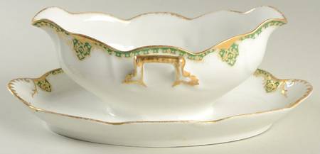 Schleiger 619-2 Gravy Boat with Attached Underplate