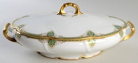 Schleiger 619-2 Oval Covered Vegetable