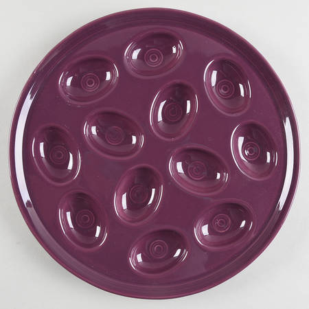 Fiesta Heather (Intro 2006) Deviled Egg Plate