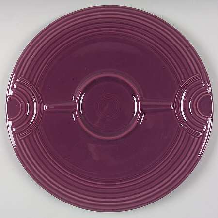 Fiesta Heather (Intro 2006) Hostess Tray for Chip and Dip