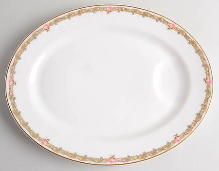 Schleiger 1063-1 13" Oval Serving Platter
