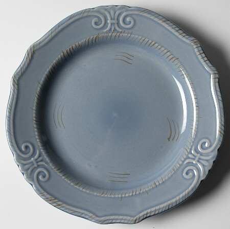 Natural Elements Blue Salad Plate