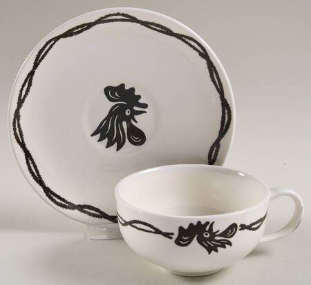 Daybreak Flat Cup & Saucer Set