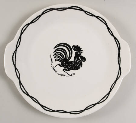 Daybreak Handled Cake Plate