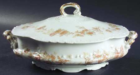 H3340 Oval Covered Vegetable