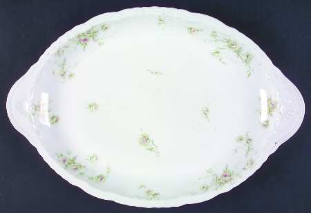 H3346 16" Oval Serving Platter by Haviland