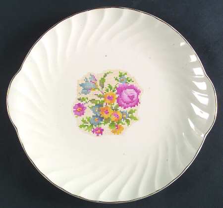 HAR142 Handled Cake Plate