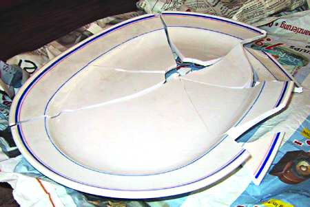 HC961 12" Oval Serving Platter