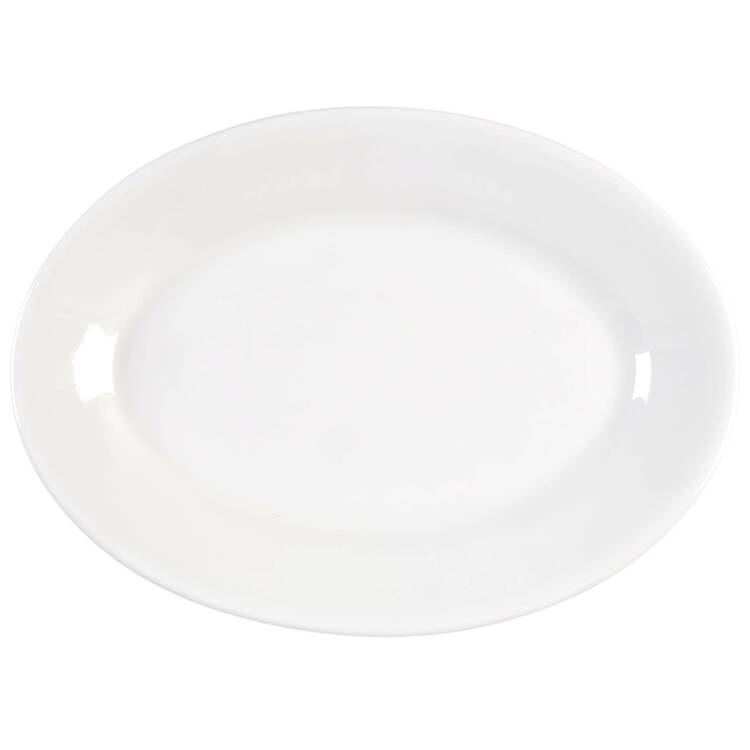 Pristine (Ameriwhite) 9" Oval Serving Platter