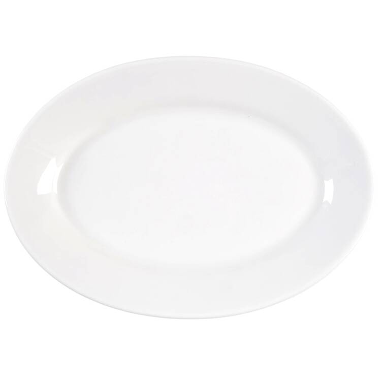 Pristine (Ameriwhite) 10" Oval Serving Platter
