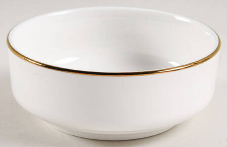 Golden Orbit (Ameriwhite) Fruit/Dessert (Sauce) Bowl by Homer Laughlin 
