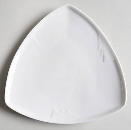 Milford (Ameriwhite) Triangular Salad Plate