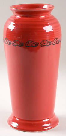 Fiesta Ladybug 9" Monarch Vase