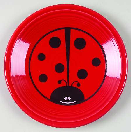 Fiesta Ladybug Salad Plate