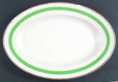 H3408 17" Oval Serving Platter