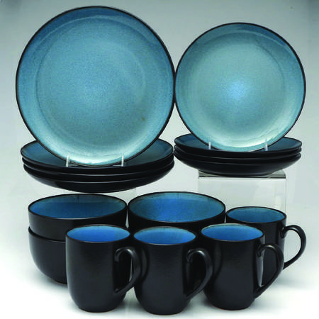 Rave Blue 16 Piece Set