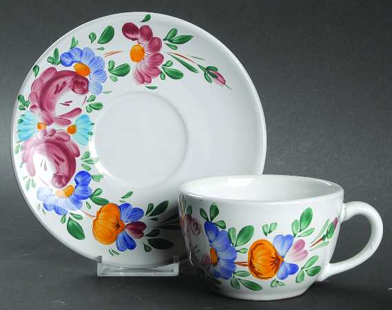HGY2 Flat Cup & Saucer Set