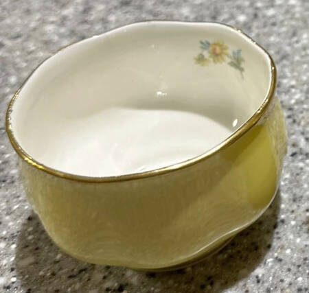 Buttercup No 2 Coffee Set (Scallop) Open Sugar Bowl