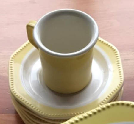 Aurora Flat Cup & Saucer Set