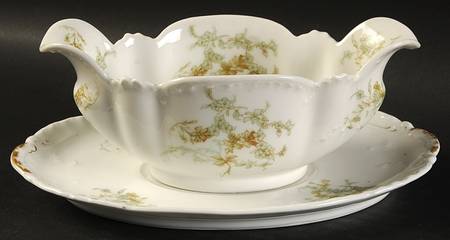 Schleiger 1169-2 Gravy Boat & Underplate by Haviland