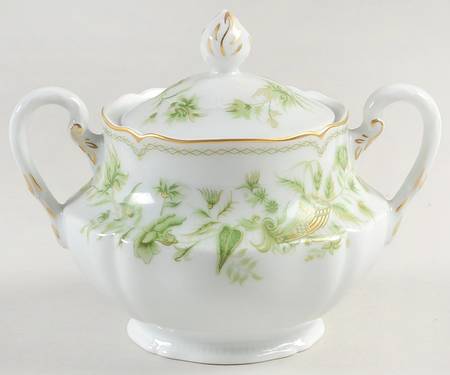 A La Corne Sugar Bowl & Lid