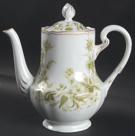 A La Corne Coffee Pot & Lid