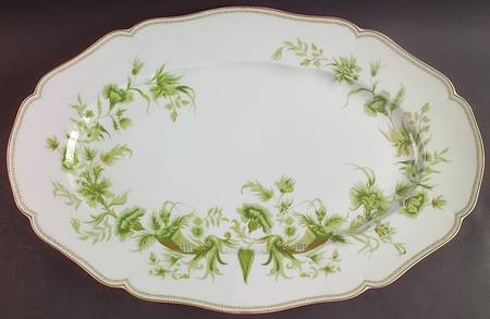 A La Corne 17" Oval Serving Platter