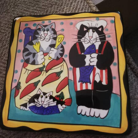 Catzilla Trivet