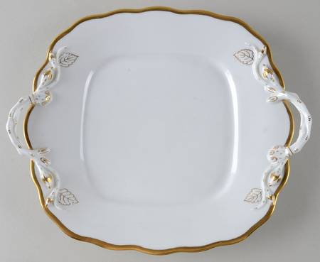 Gwendolyn Square Handled Cake Plate