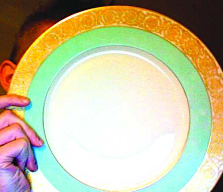 Herodias Turquoise Dinner Plate