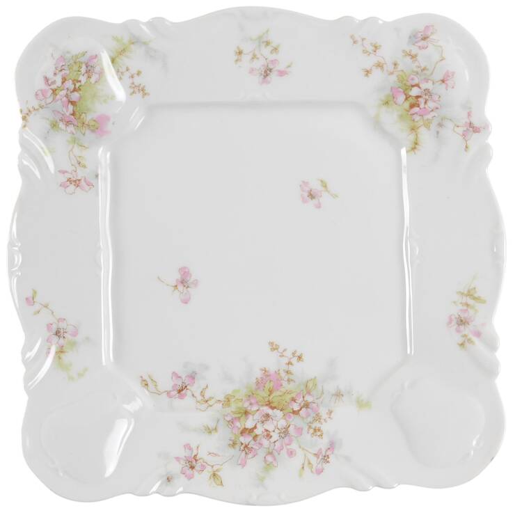 Schleiger 146-10 Square Cake Plate by Haviland