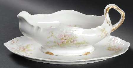 Schleiger 146-10 Gravy Boat & Underplate