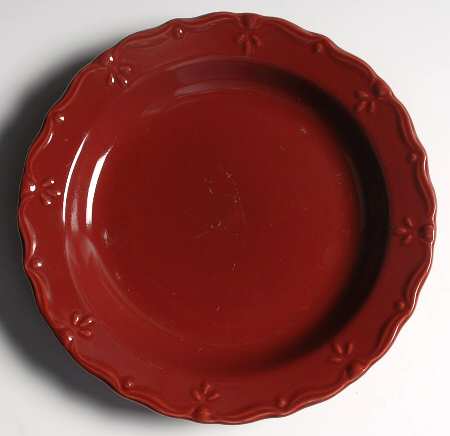Bellcrest Burgandy Salad Plate