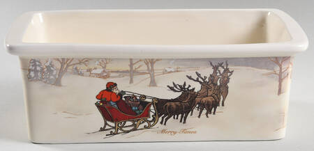 Merry Times Jolly Times Loaf Pan by Hallmark