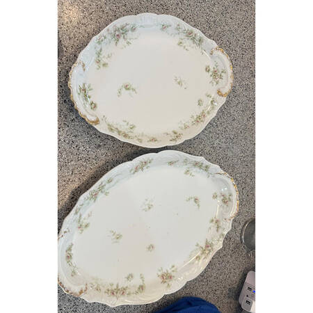 H3521 14" Oval Serving Platter