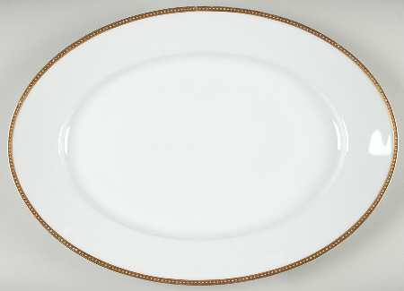HUT1659 17" Oval Serving Platter