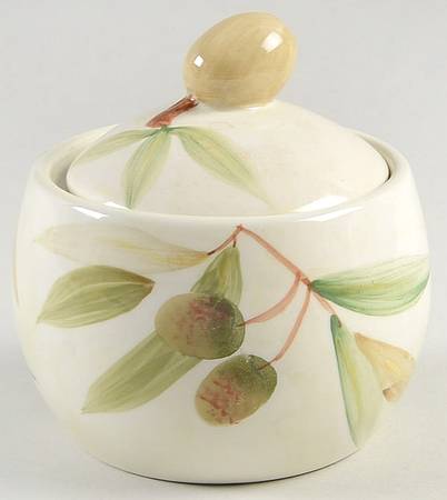 Nicoise Sugar Bowl & Lid