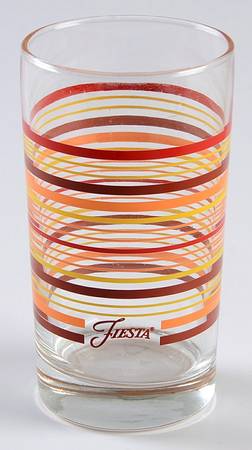 Fiestaware Coordinates 6 Oz Glassware Juice