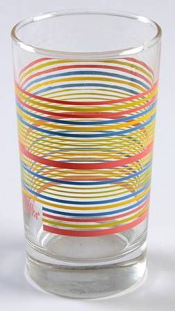 Fiestaware Coordinates 6 Oz Glassware Juice