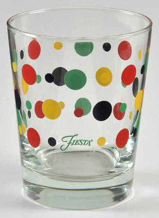 Fiestaware Coordinates 14 Oz Glassware Double Old Fashioned