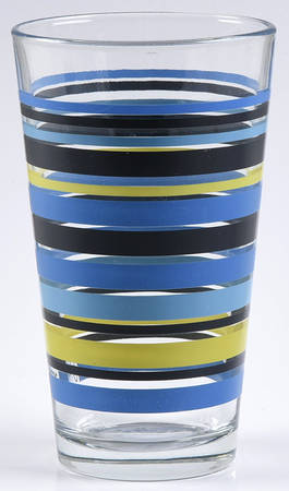 Fiestaware Coordinates 14 Oz Glassware Cooler