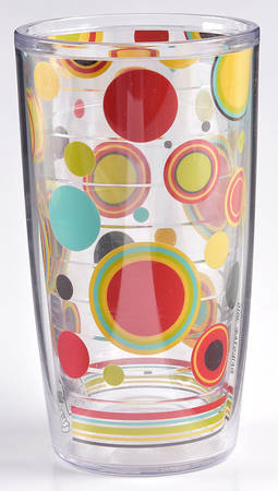Fiestaware Coordinates 16 Oz Tervis Tumbler