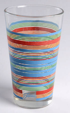 Fiestaware Coordinates 14 Oz Glassware Cooler