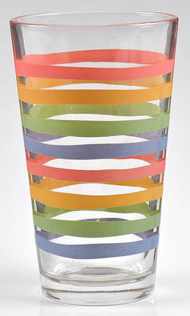 Fiestaware Coordinates 14 Oz Glassware Cooler