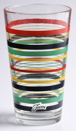 Fiestaware Coordinates 15 Oz Glassware Cooler