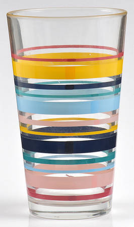 Fiestaware Coordinates 14 Oz Glassware Cooler