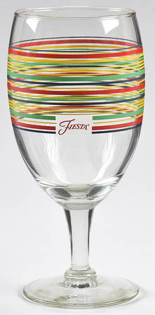 Fiestaware Coordinates 14 Oz Glasswaew Iced Tea